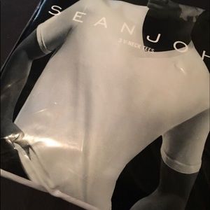 Large 42-44 3 V-NECK TEES